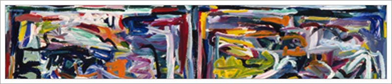 detail of painting, copyright 2006 by Benice Horowitz, Stamford, Connecticut. All rights reserved.