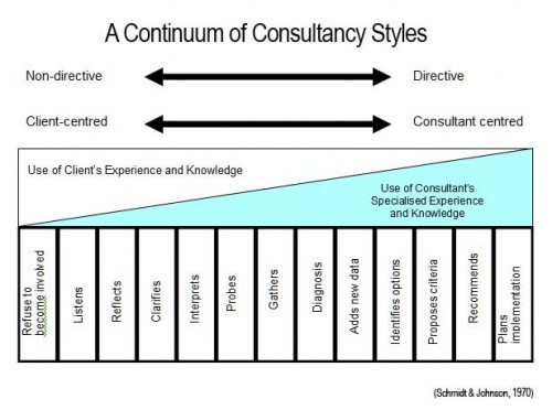 A Continuum of Consultancy Styles